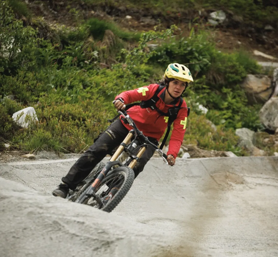 Sykkelpatrulje i Geilo Sommerpark