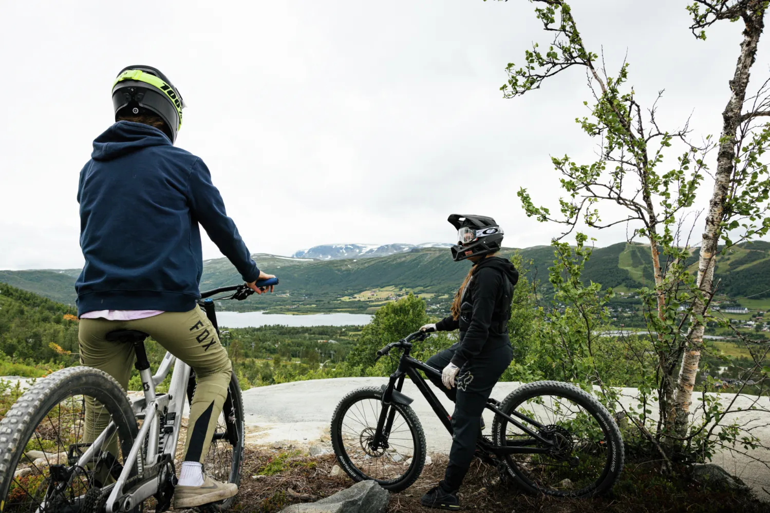 Sykkel heisbasert sykling på fjellet