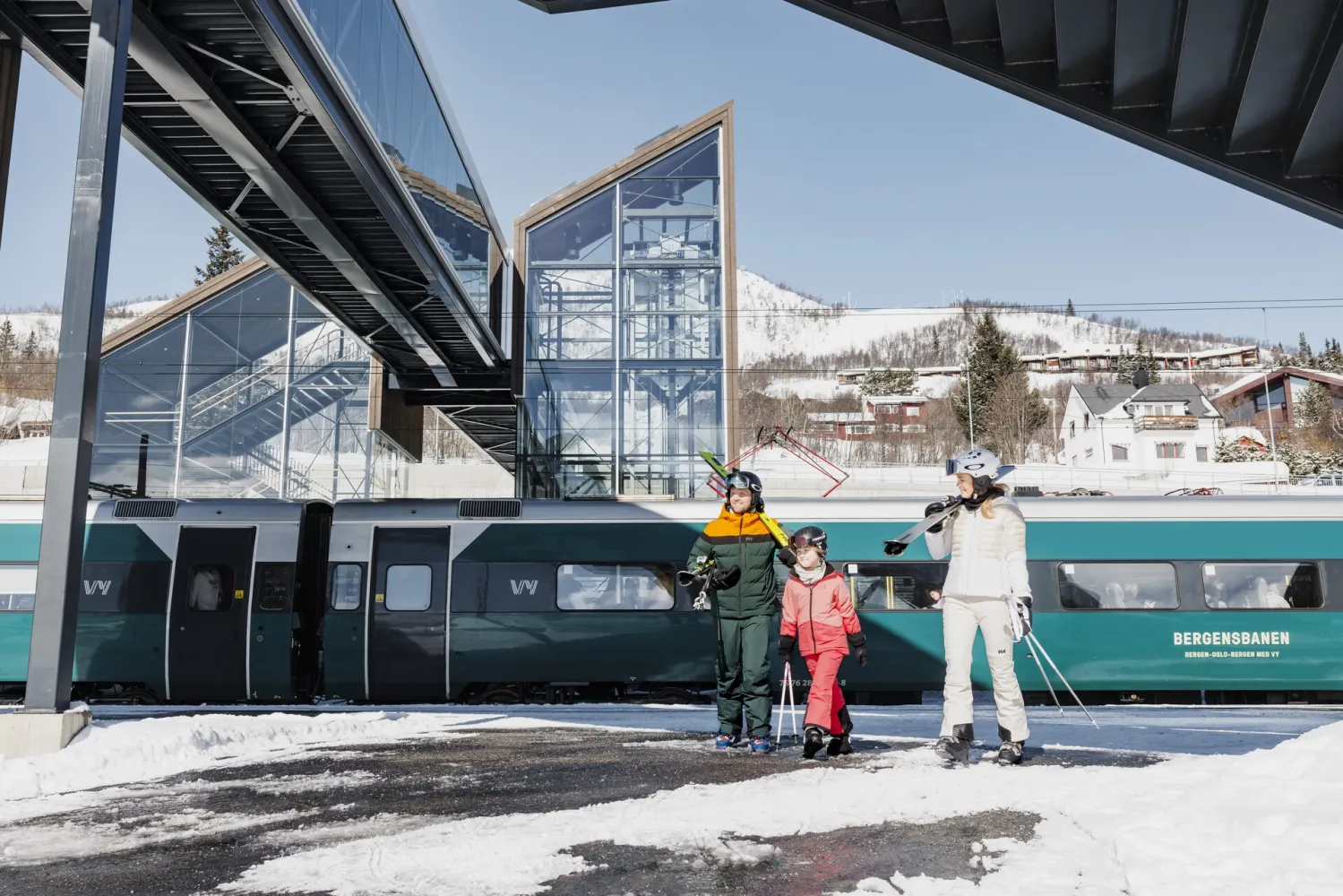 Togstasjon på Geilo, Kikutbussen