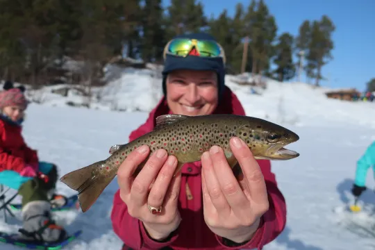 Ice fishing