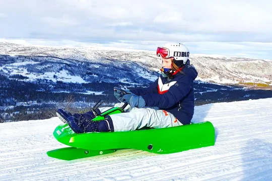 Lift-based sledding - 1 hour 