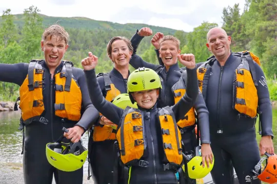 Dagali Fjellpark - Familie Rafting med snacks 