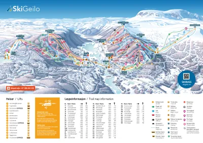 SkiGeilo - skisenter - Geilo - alpinkart