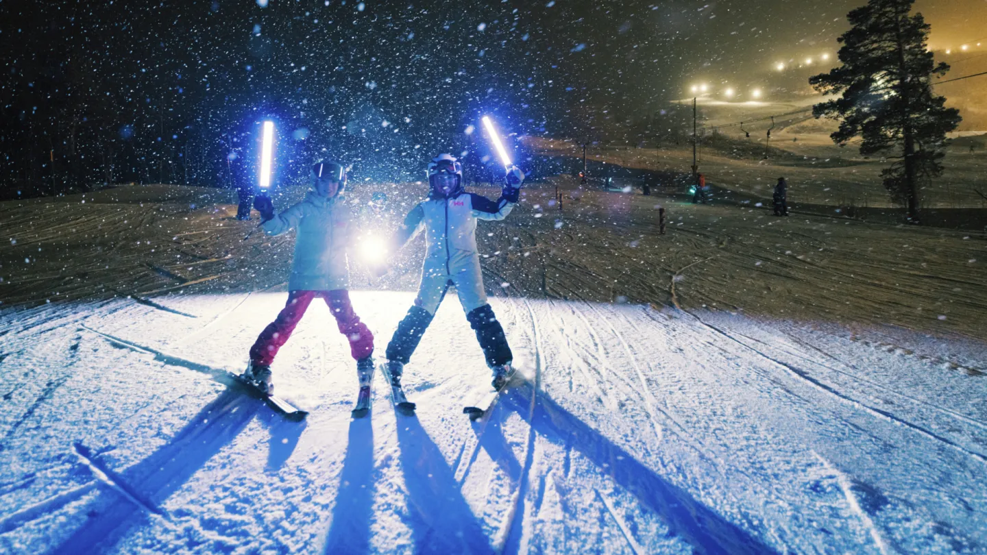 Fredagsdisko i skisenteret på Geilo