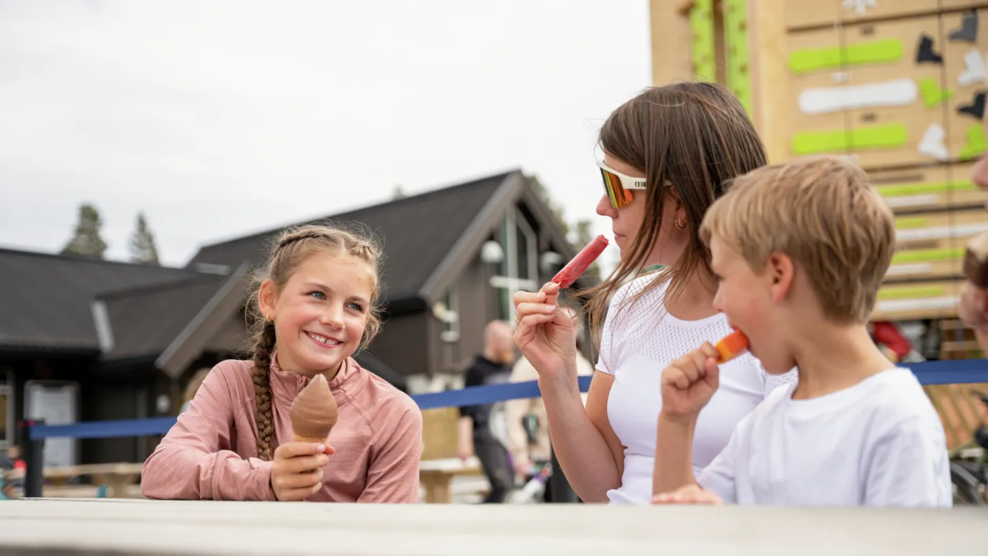 mat og drikke i sommerparken