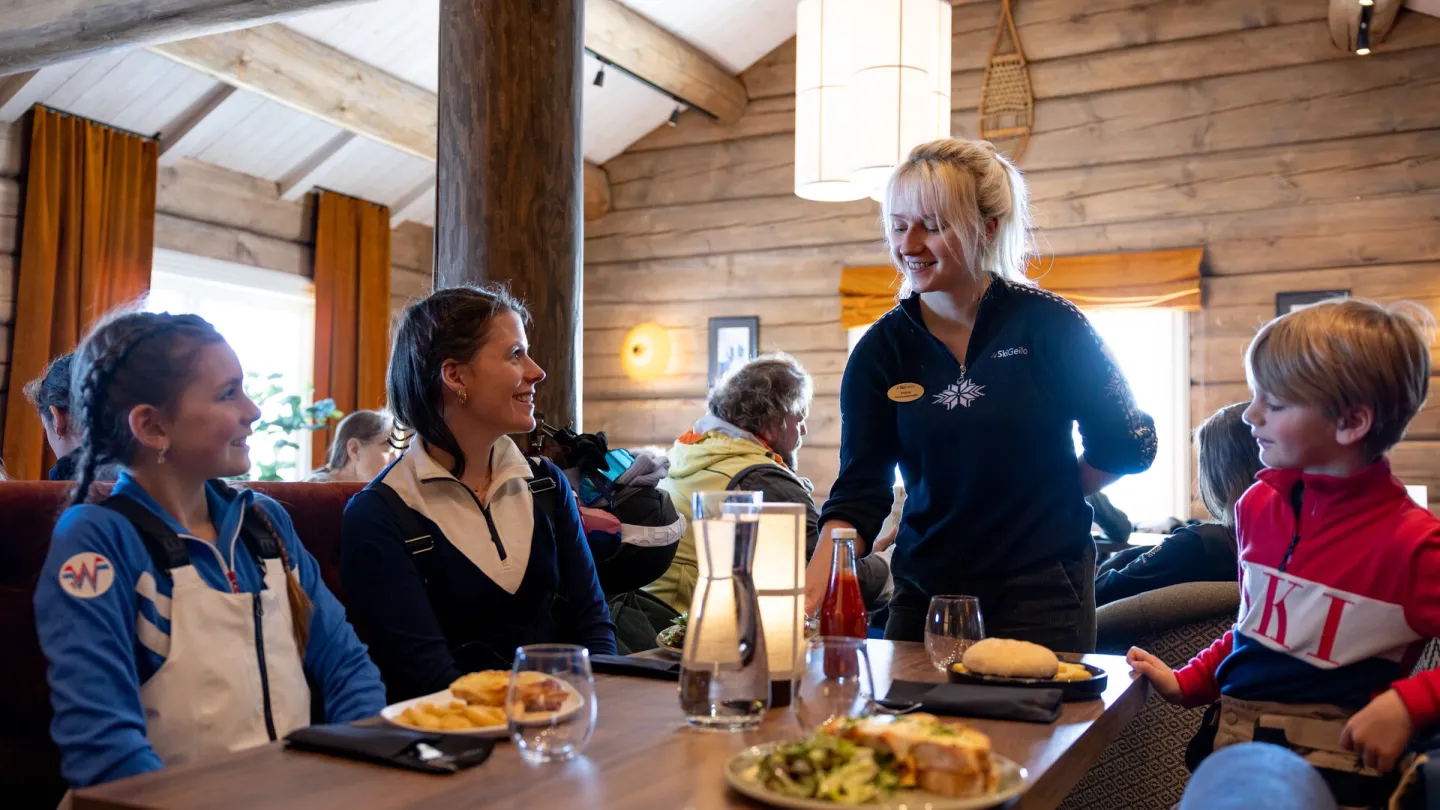 Kikut Bistro i skisentret på Geilo