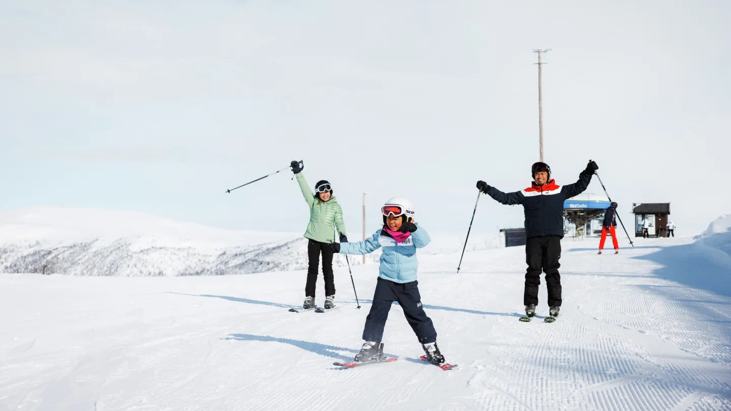 Ski på Geilo med familien