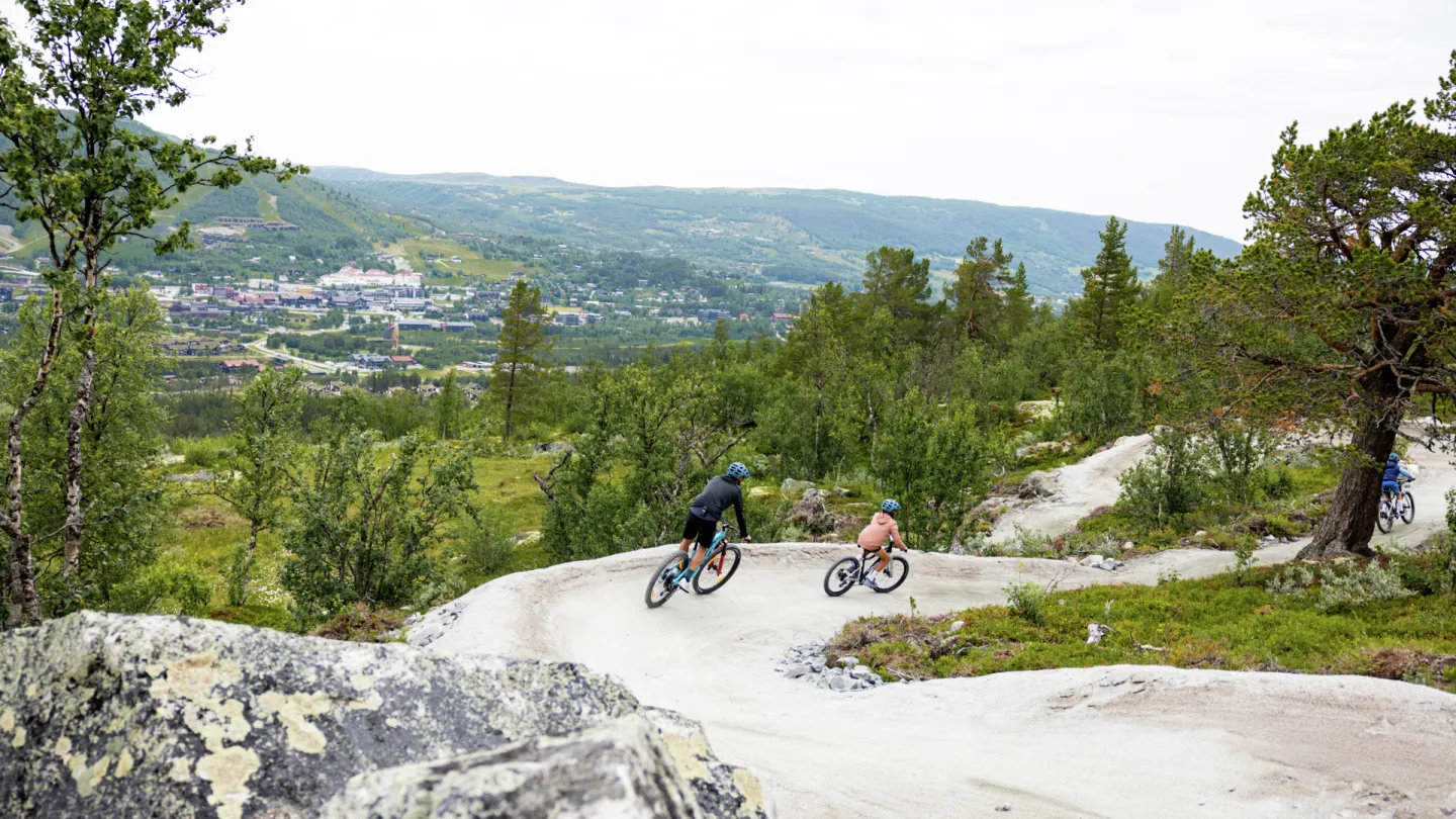 Sykling på Geilo, heisbasert sykling, flow motion