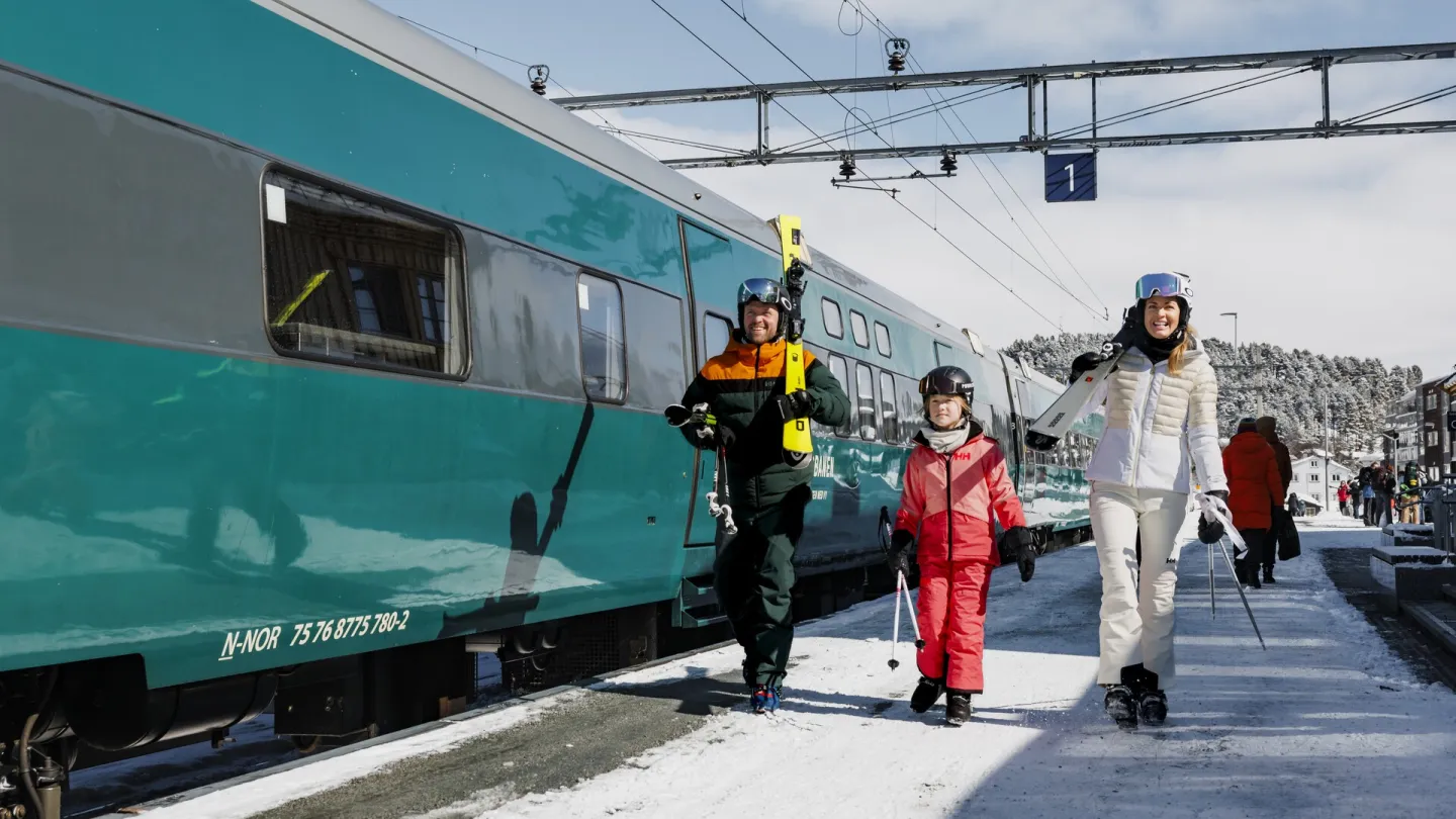 Togstasjon på Geilo, Kikutbussen