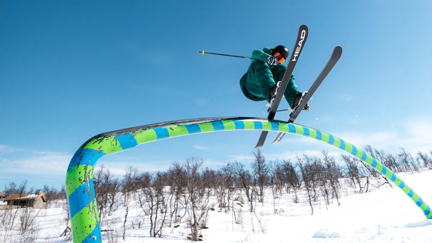 Geiloparken i skisenteret på Geilo