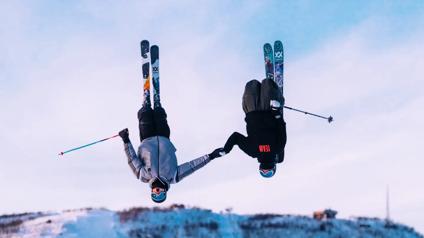 Geiloparken i skisenteret på Geilo