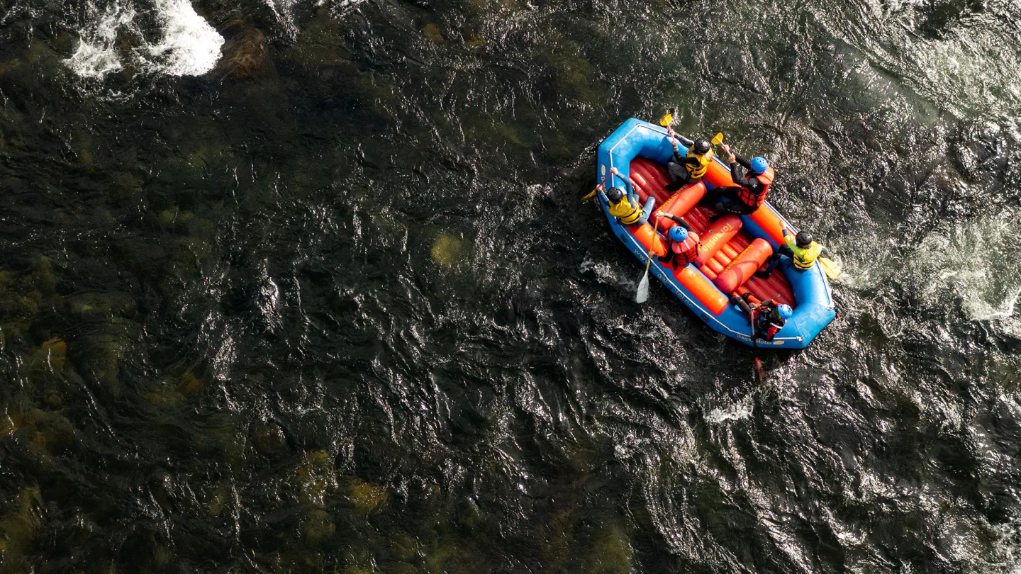 Rafting at Numedalslågen Geilo 