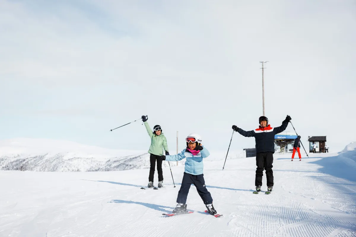 Ski på Geilo med familien