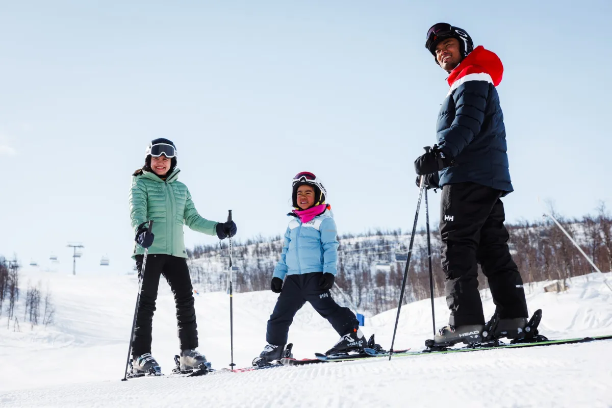 Skikjøring for familier på Geilo