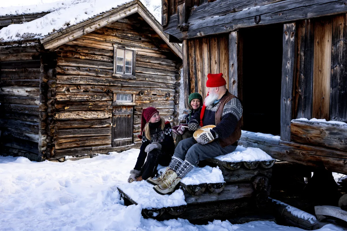 Julenisse på Geilojordet