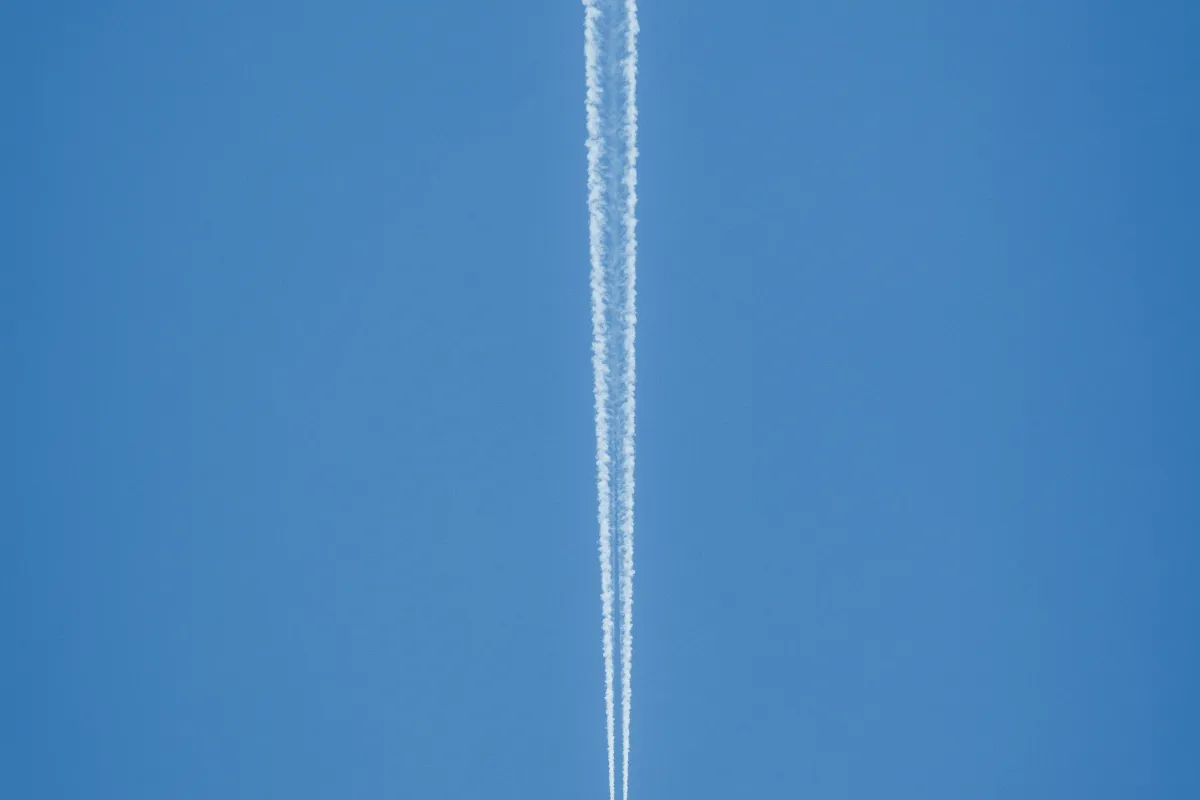 Fly i luften over Geilo