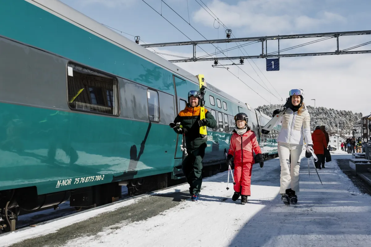 Togstasjon på Geilo, Kikutbussen